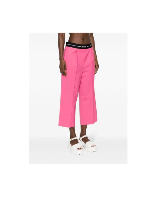 Pantalon MSGM en coloris Pink