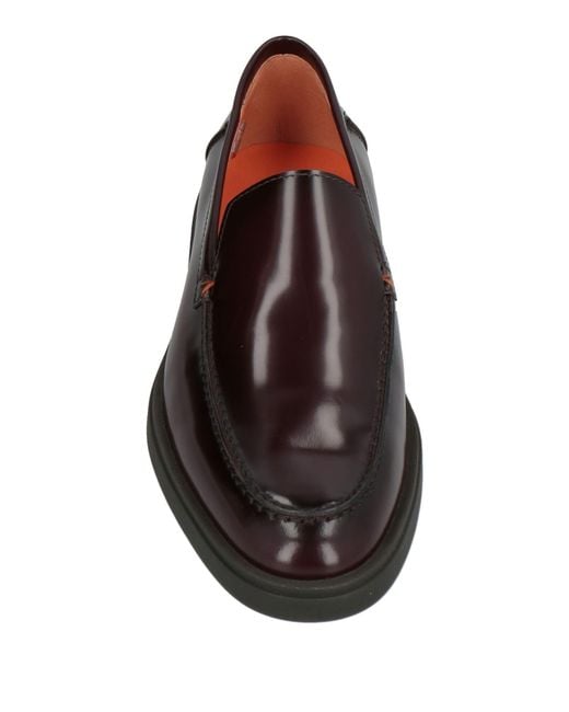 Santoni Brown Loafers for men