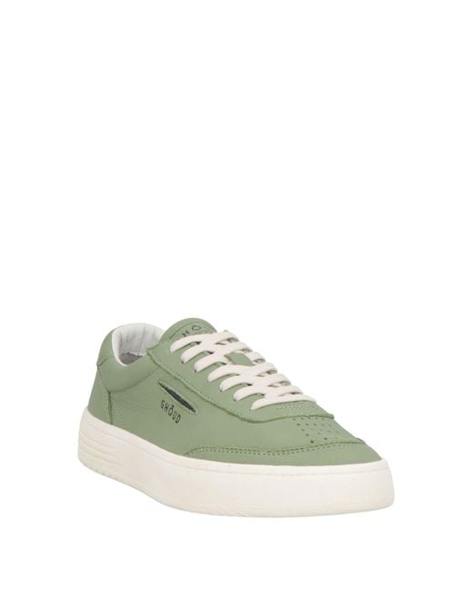 GHOUD VENICE Green Sneakers Leather for men