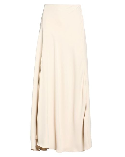 P.A.R.O.S.H. Natural Maxi Skirt Polyester