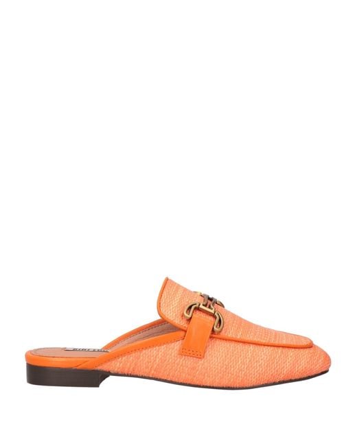 Bibi Lou Orange Mules & Clogs