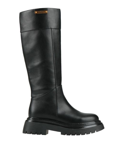 Twinset Black Boot Synthetisches Material