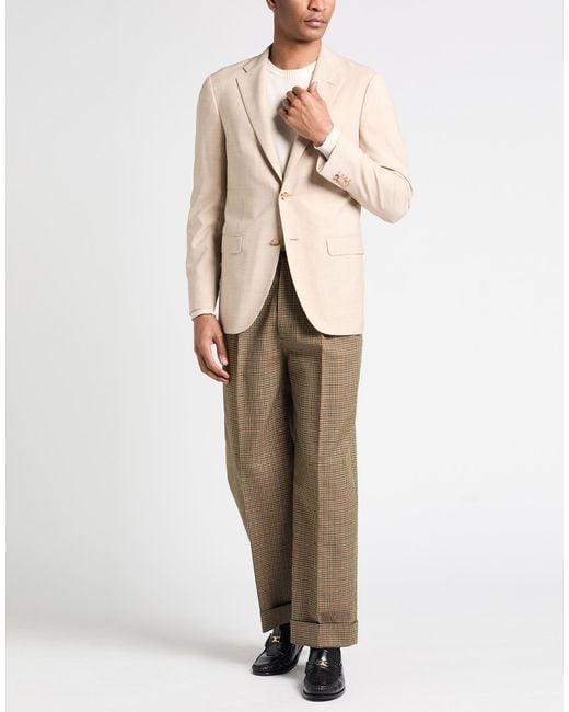 Boglioli Natural Blazer Virgin Wool, Cashmere for men