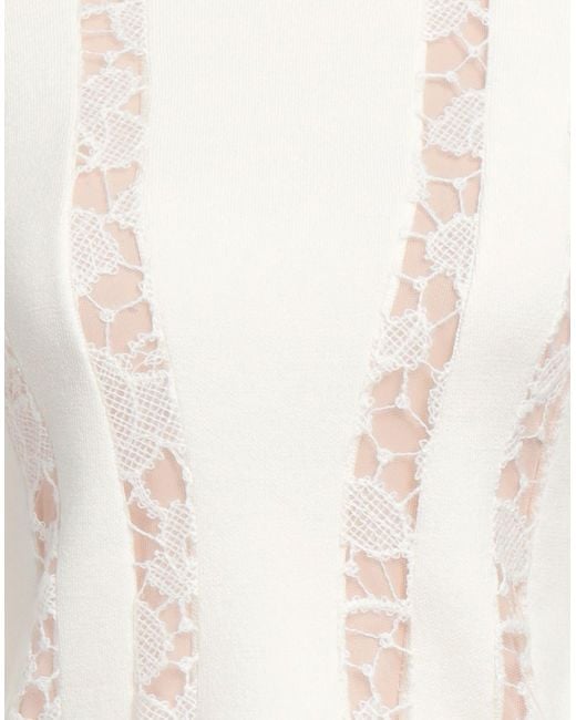 Rochas White Sweater