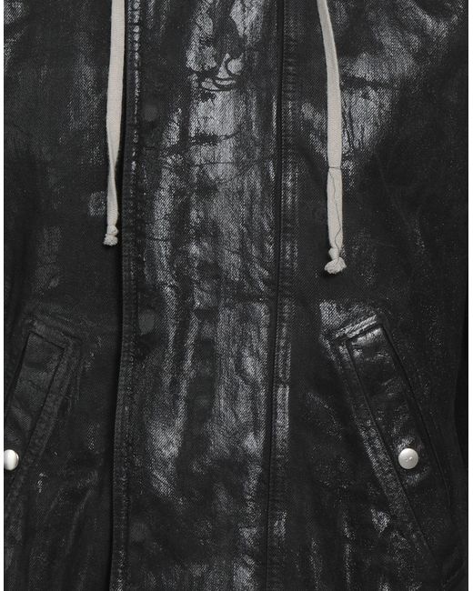Rick Owens Black Denim Outerwear for men