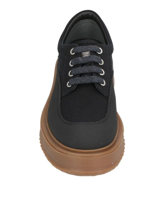 Hogan Black Lace-up Shoes