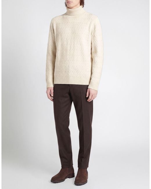 Cinque White Turtleneck for men
