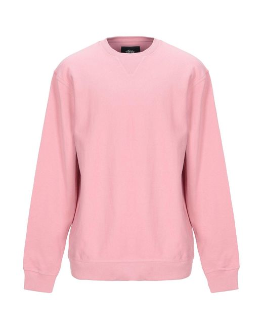 Stussy Pink Sweatshirt for men