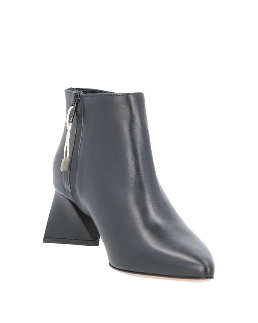 Brock Collection Gray Ankle Boots