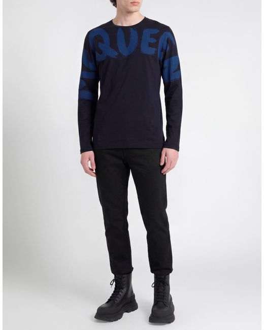 Camiseta McQueen de hombre de color Blue