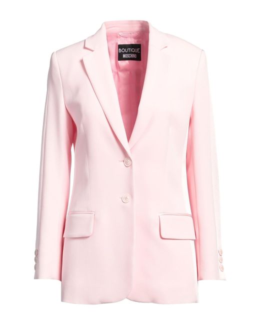 Boutique Moschino Pink Blazer Acetate, Viscose, Elastane