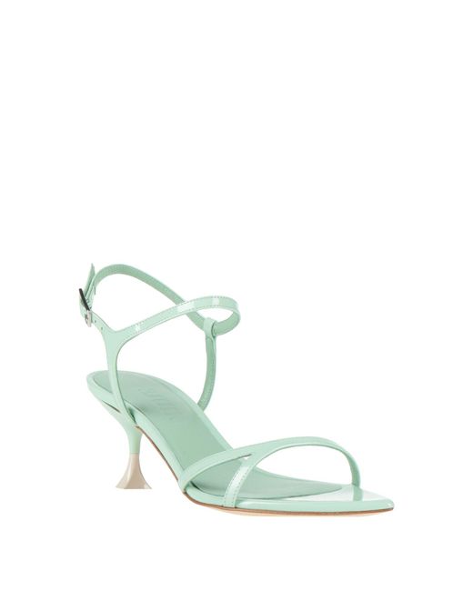 3Juin Green Sandals