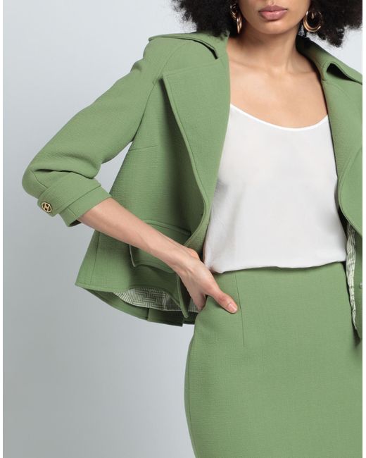 Elisabetta Franchi Green Suit
