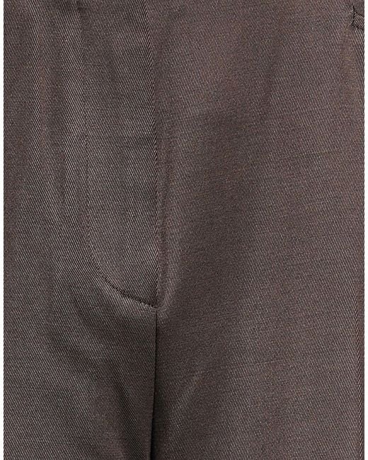 Tom Ford Gray Pants Silk, Wool for men