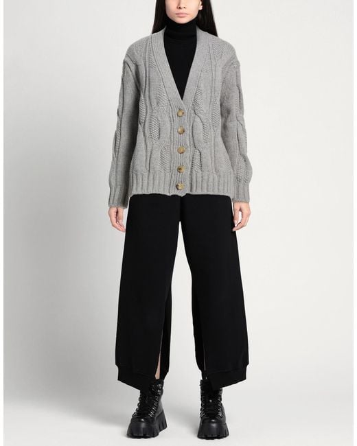 Aragona Gray Light Cardigan Cashmere