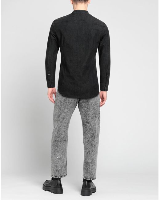 Camisa vaquera Dondup de hombre de color Black