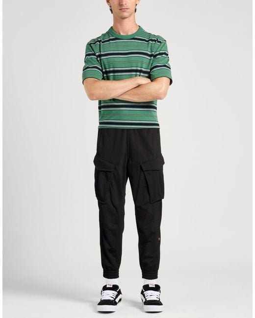 G-Star Black Pants Organic Cotton, Polyester for men
