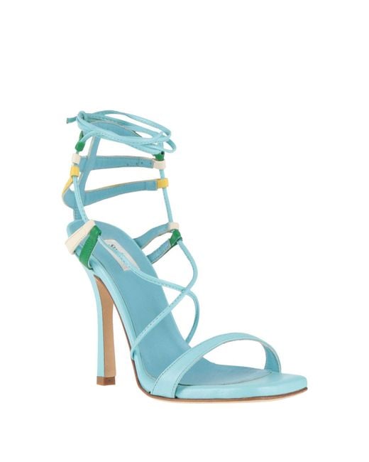 Suoli Blue Sandals Leather