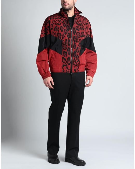 Dolce & Gabbana Red Jacket for men