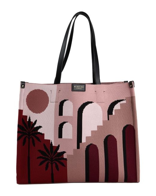 MY BEST BAG Purple Shoulder Bag