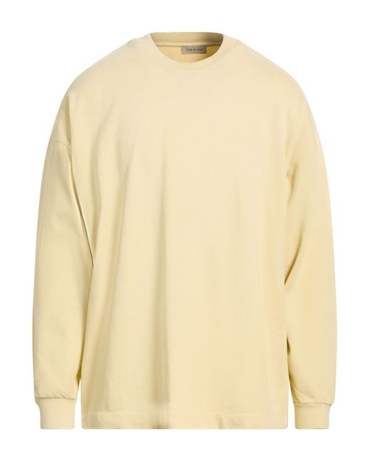 Fear Of God Natural Pastel T-Shirt Cotton, Elastane for men