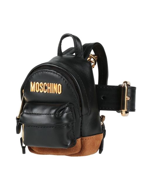 Moschino Black Couture -- Belt Bag Leather
