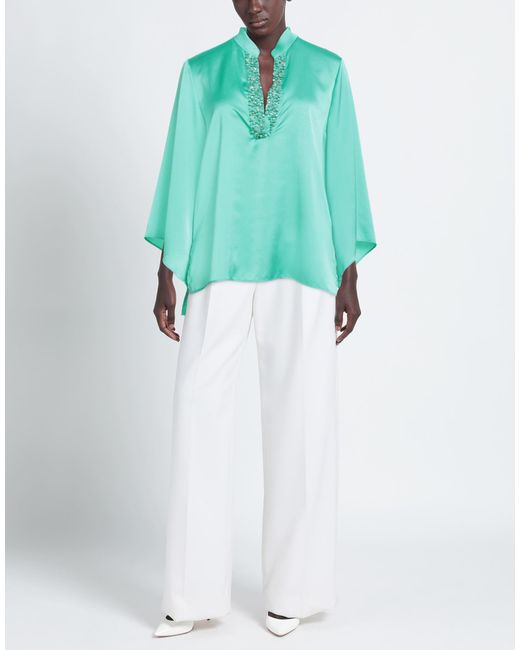 Camilla Blue Top Polyester, Elastane