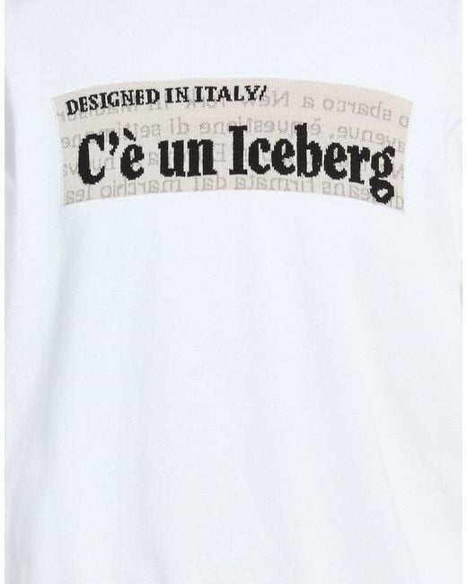 Iceberg White Sweaters for men
