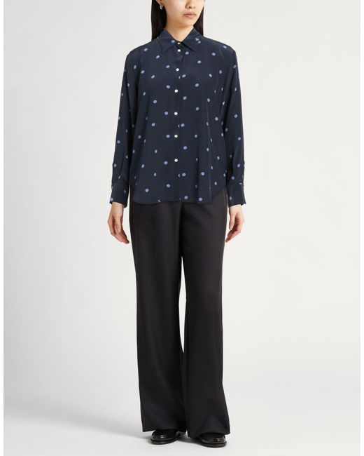 Massimo Alba Blue Shirt Silk