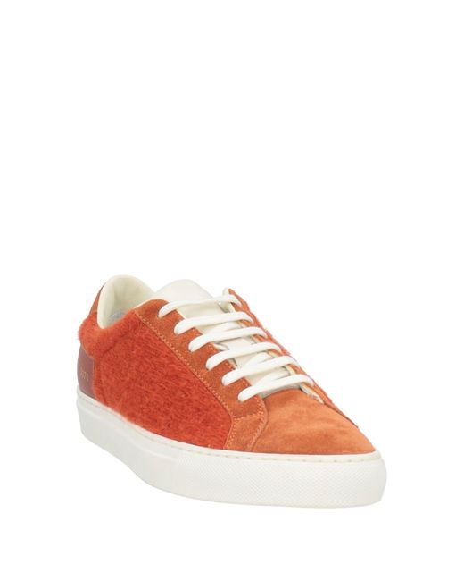 Common Projects Red Sneakers