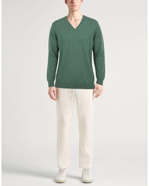 Pullover Fedeli de hombre de color Green