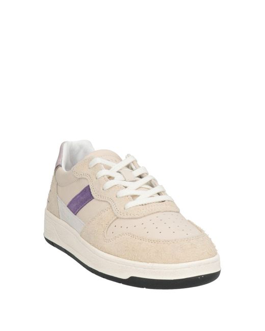 Date White Sneakers Leather