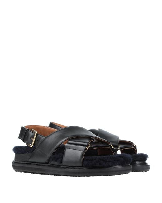 Marni Black Sandals