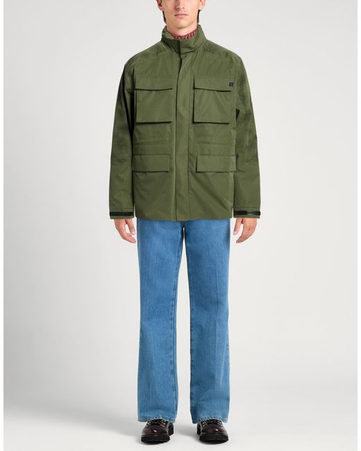 Alpha Industries Green Military Jacket Polyester for men