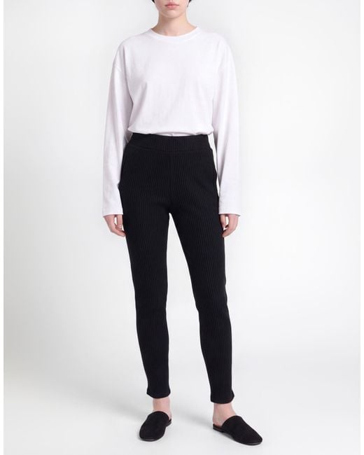 EA7 Black Pants Cotton, Polyester