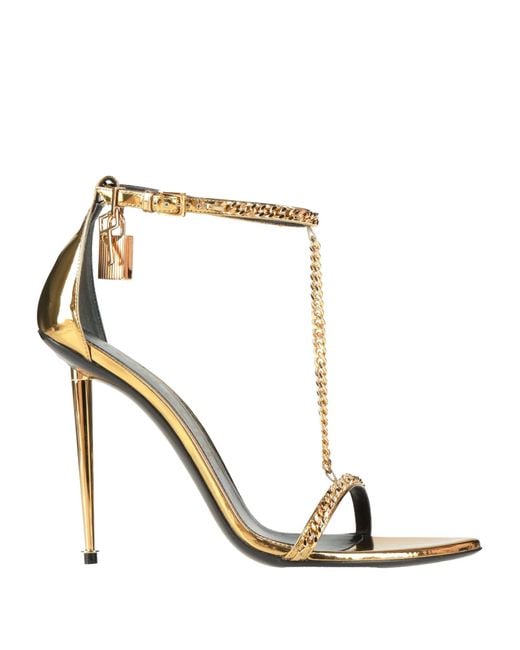 Tom Ford White Sandale