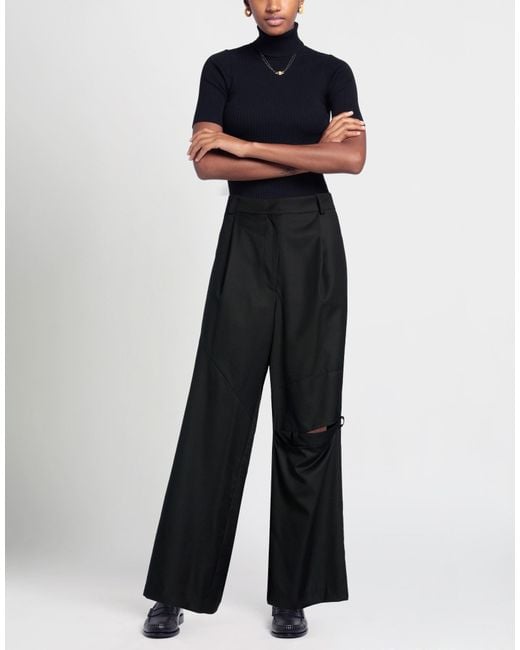 Low Classic Black Pants