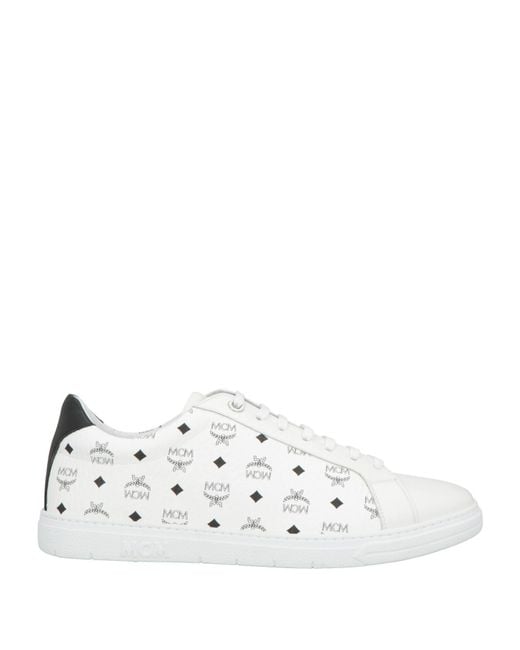 MCM White Sneakers Leather for men