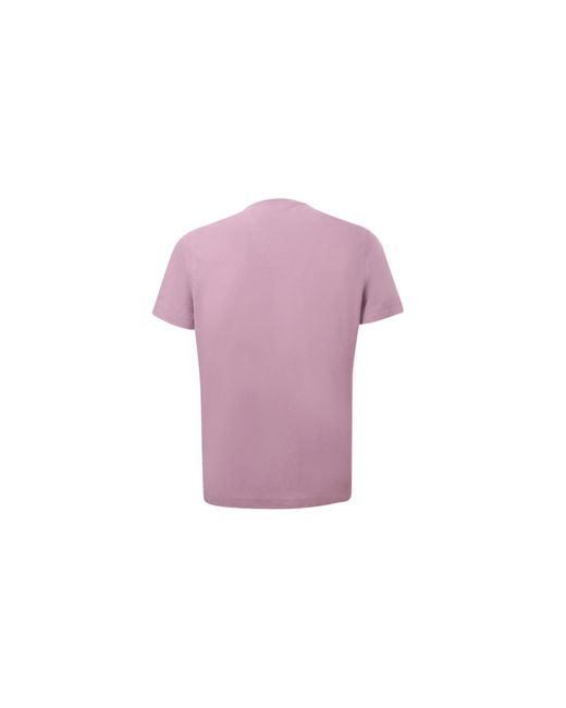 Zanone T-shirts in Purple für Herren