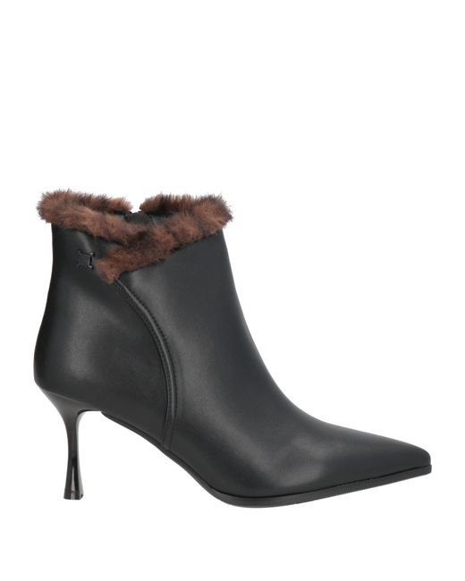 Laura Biagiotti Black Ankle Boots
