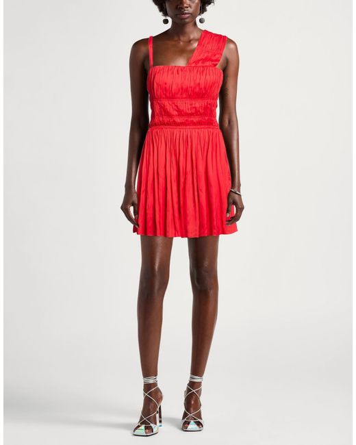 Zadig & Voltaire Red Mini Dresses
