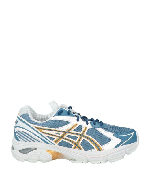 Asics Blue Pastel Sneakers Textile Fibers