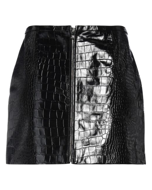 Mini-jupe Versace en coloris Black