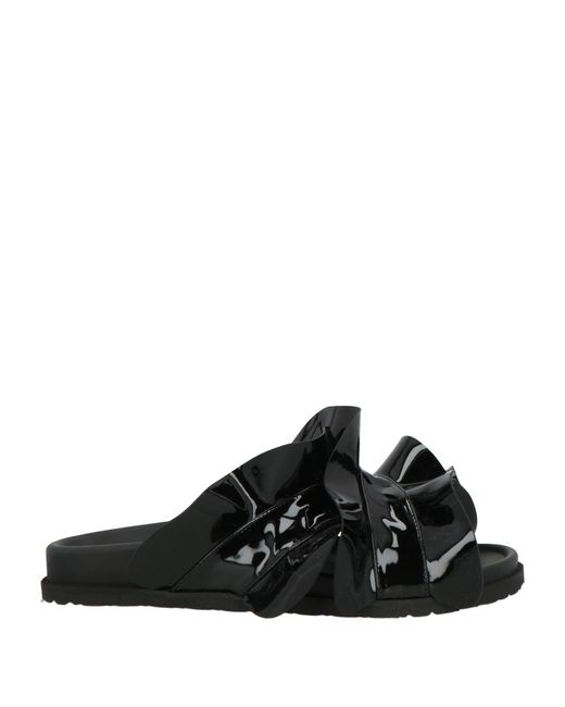 MSGM Black Sandale