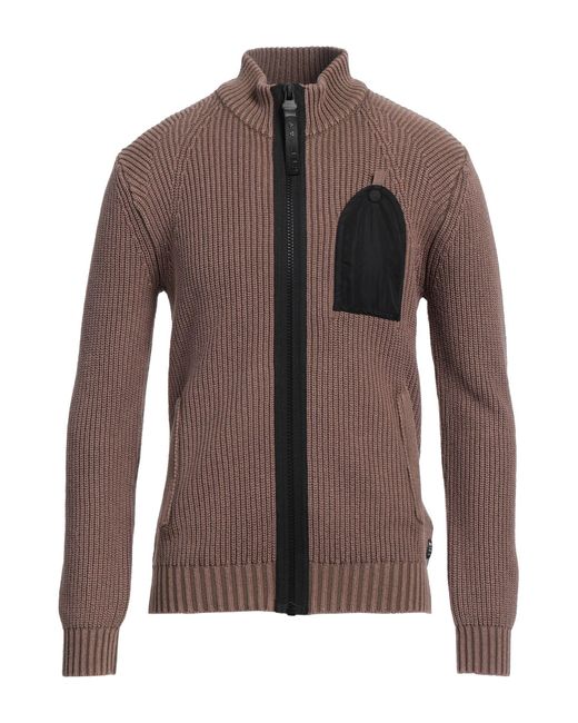 Replay Strickjacke in Brown für Herren