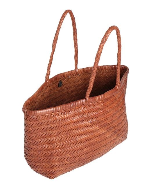 Borsa A Mano di Dragon Diffusion in Brown