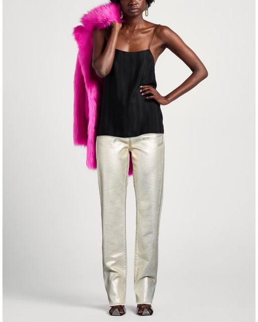 Pinko White Jeans Cotton, Elastane