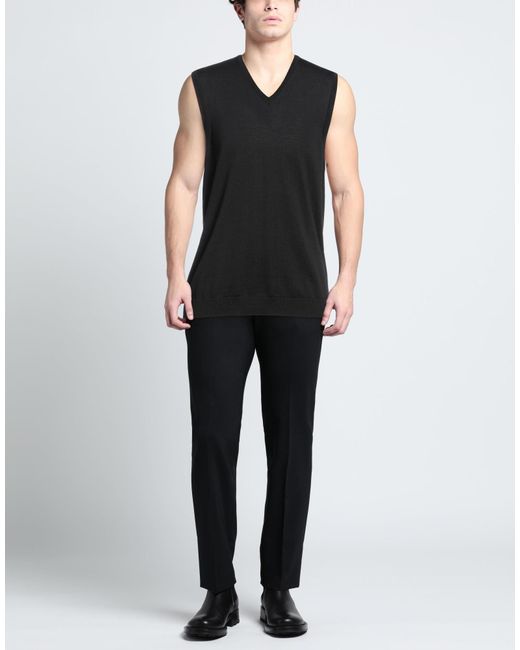 Pullover Roberto Collina pour homme en coloris Black