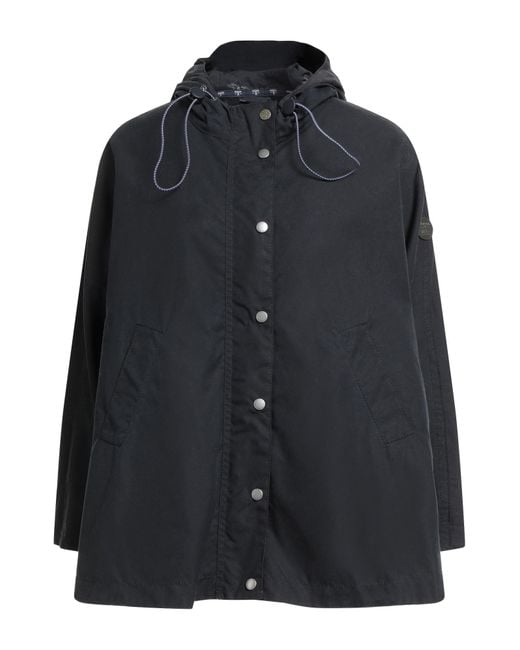 Poncho Barbour de color Black