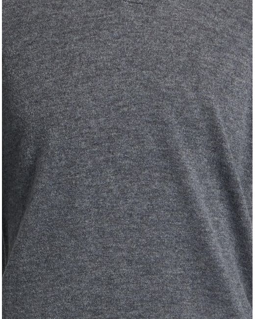 Alpha Studio Gray Sweater for men